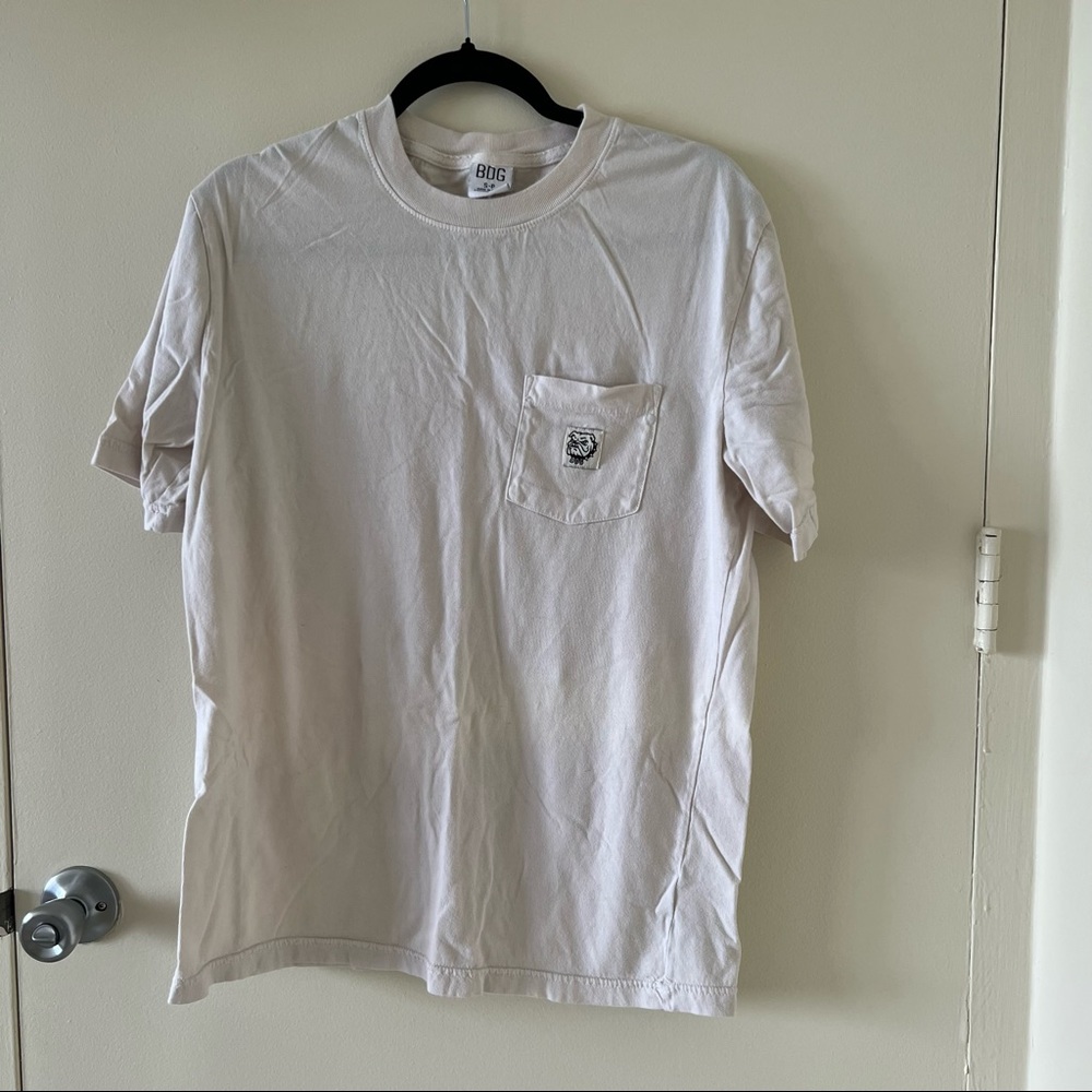 BDG Bulldog pocket Mens S graphic tee